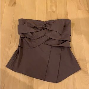 Adorable strapless top